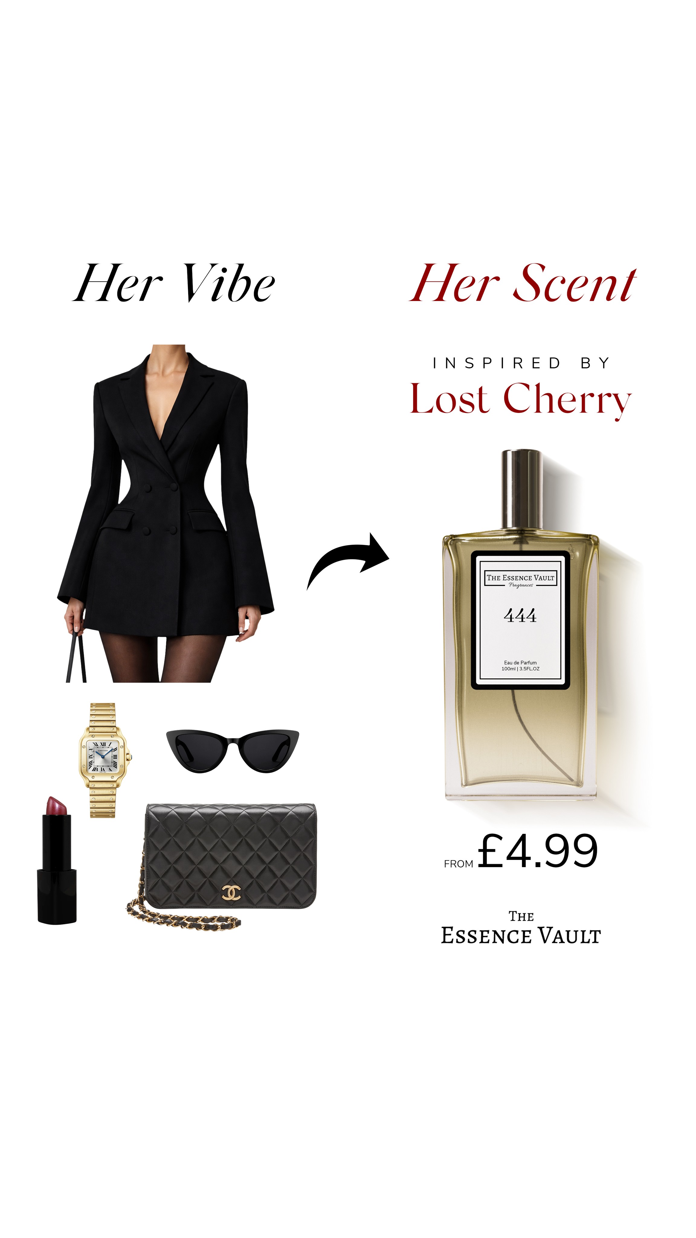 The Essence Vault Facebook ad