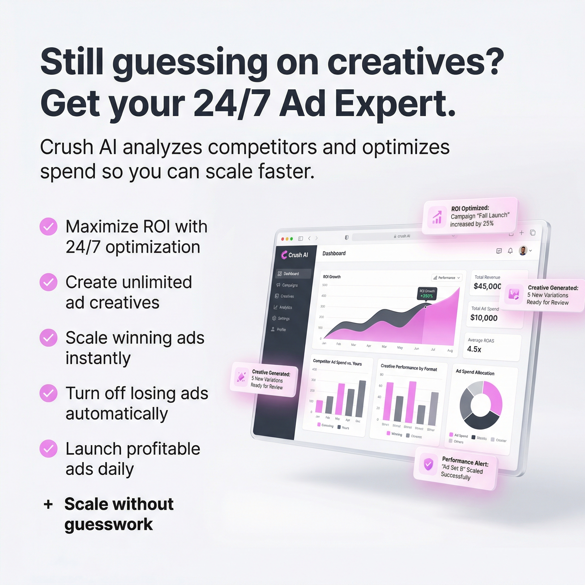 trycrush.ai Facebook ad
