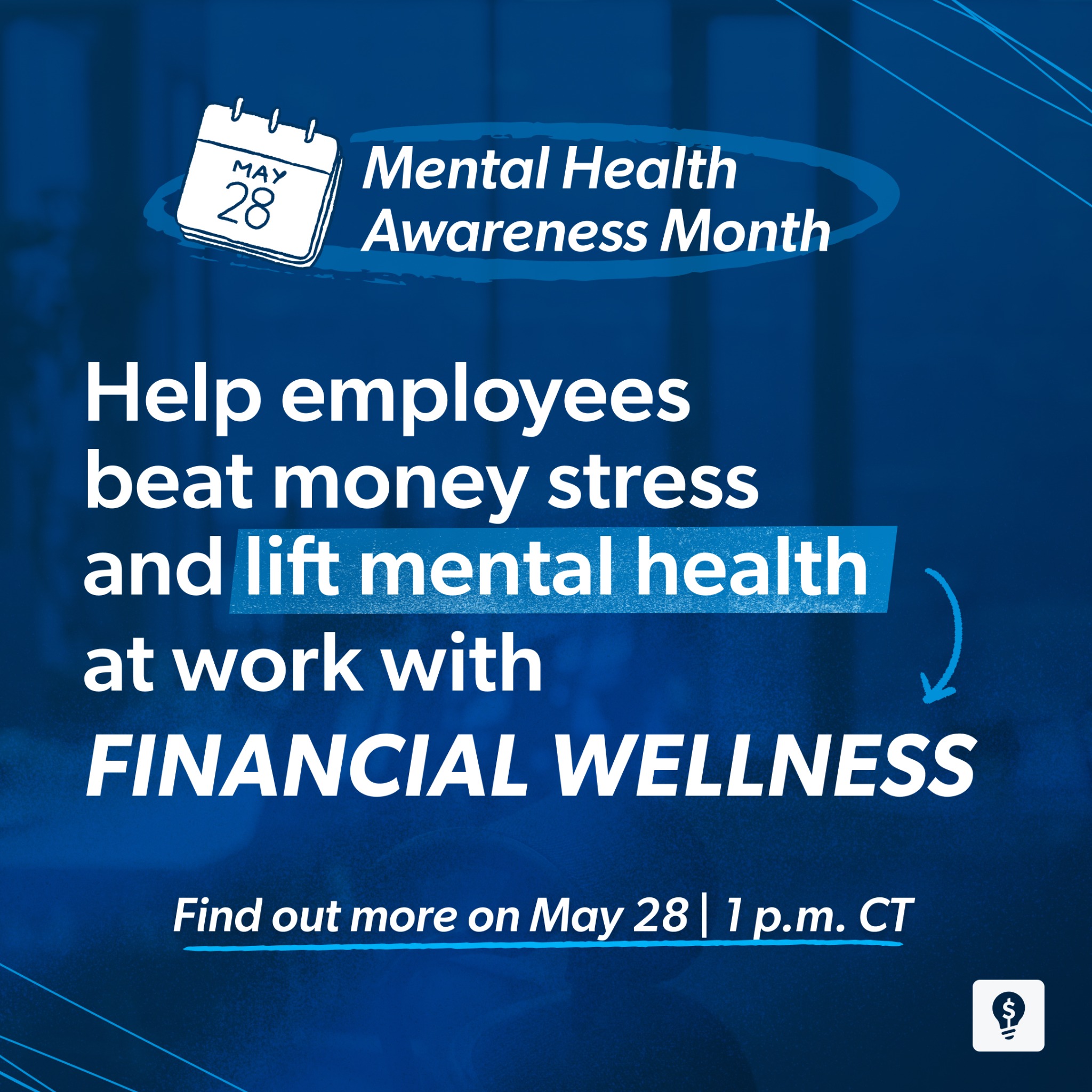 SmartDollar Facebook ad: Improving mental health improves work