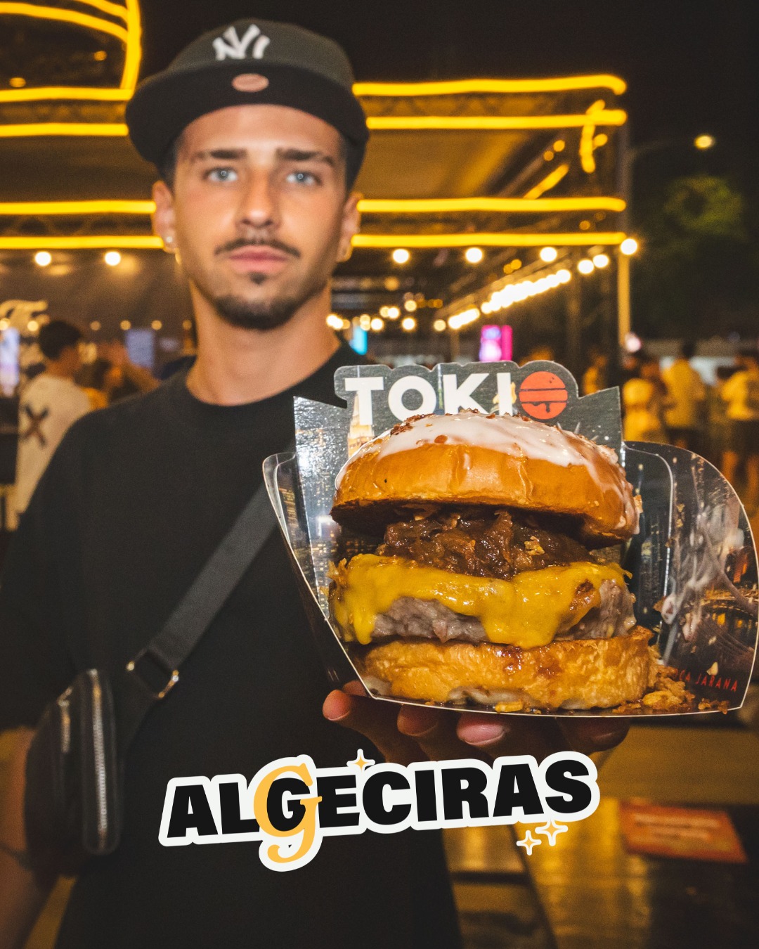The Champions Burger Facebook ad