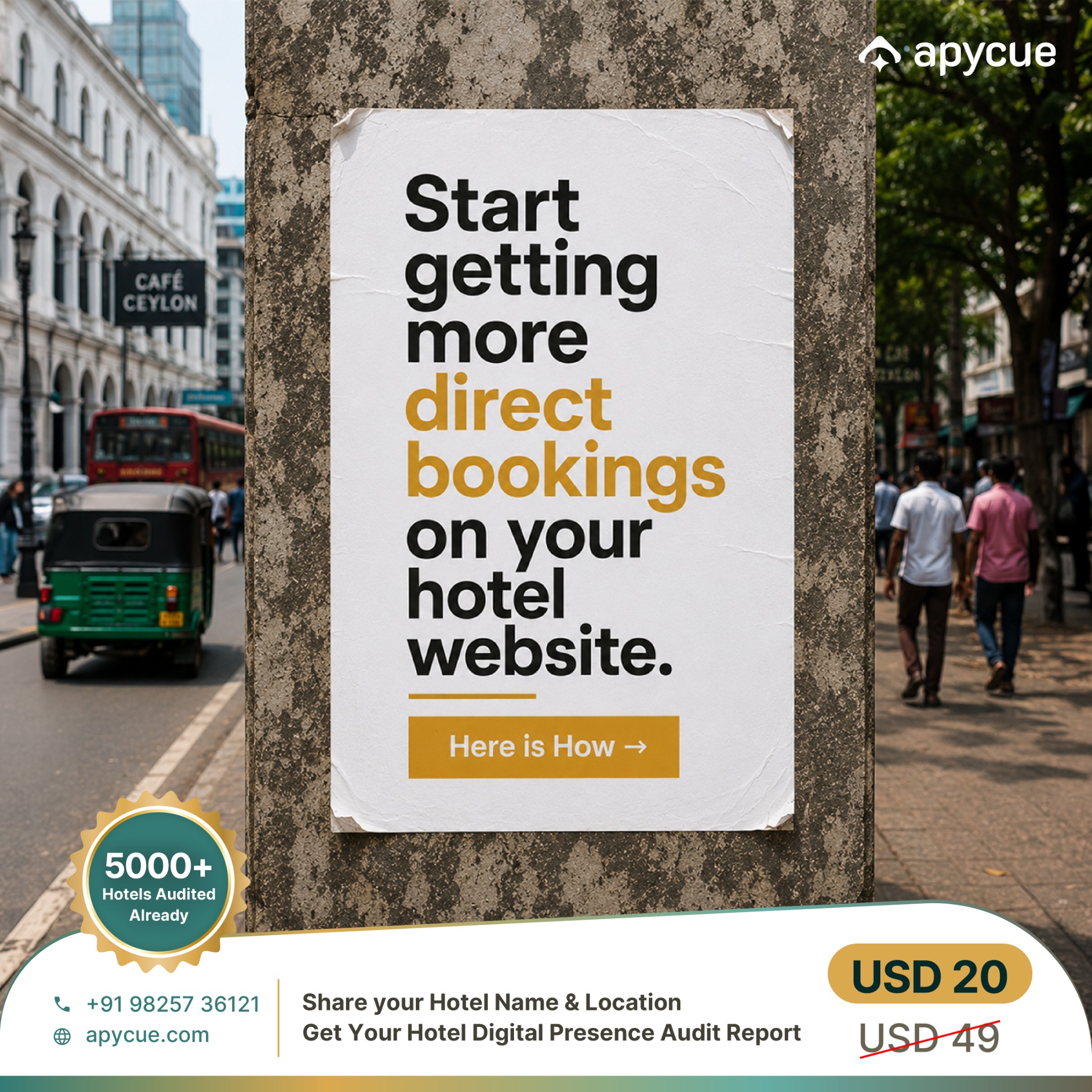 Apycue Facebook ad
