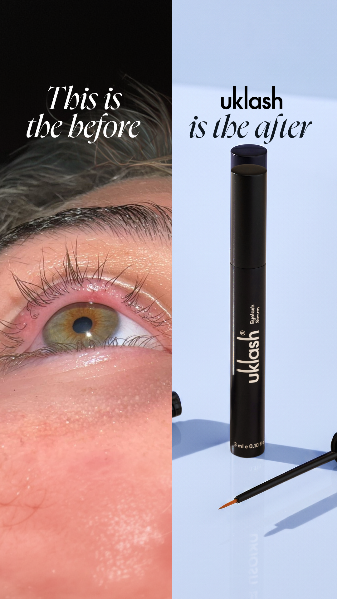 Uklash Facebook ad