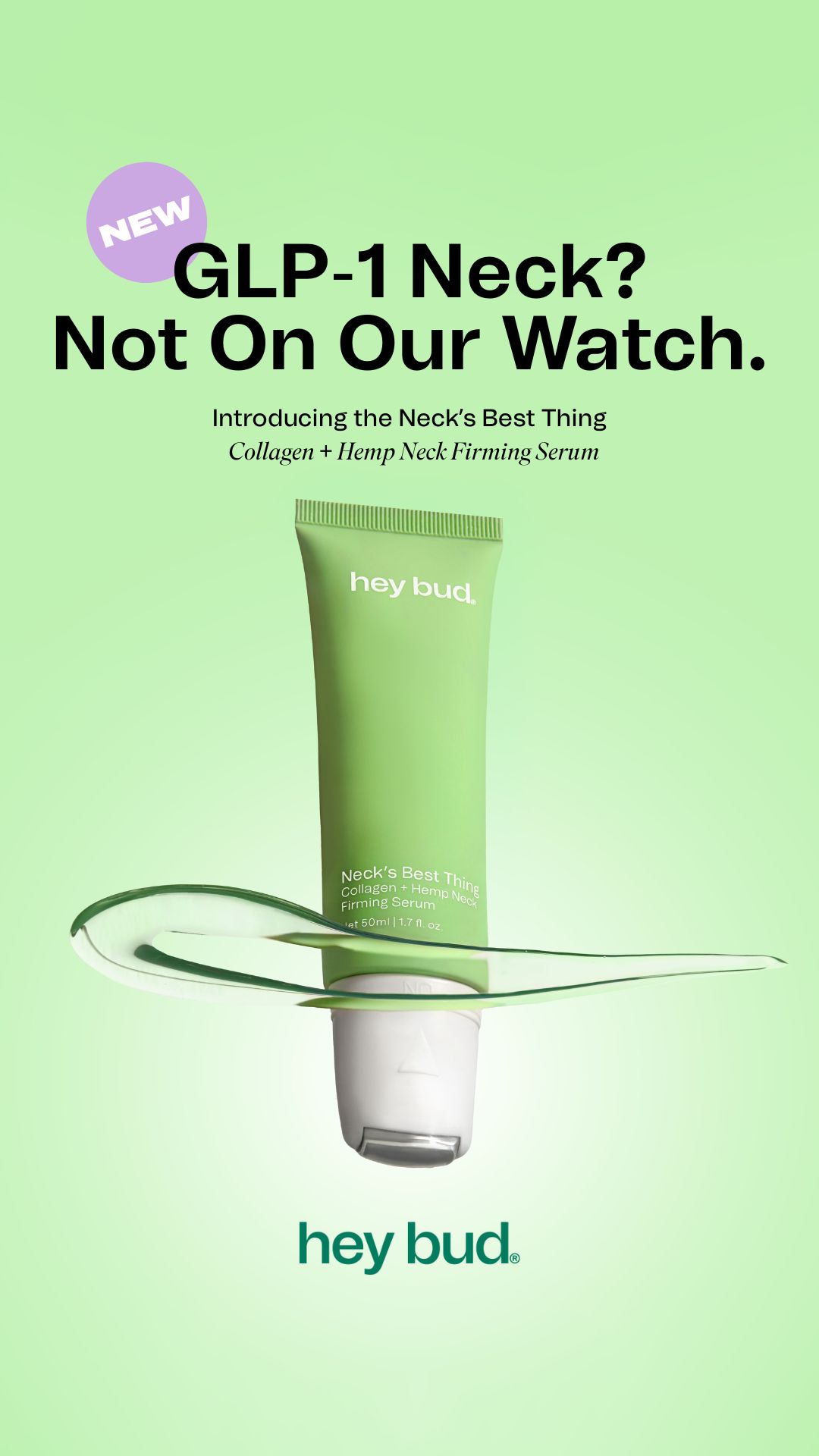 Hey Bud Skincare Facebook ad