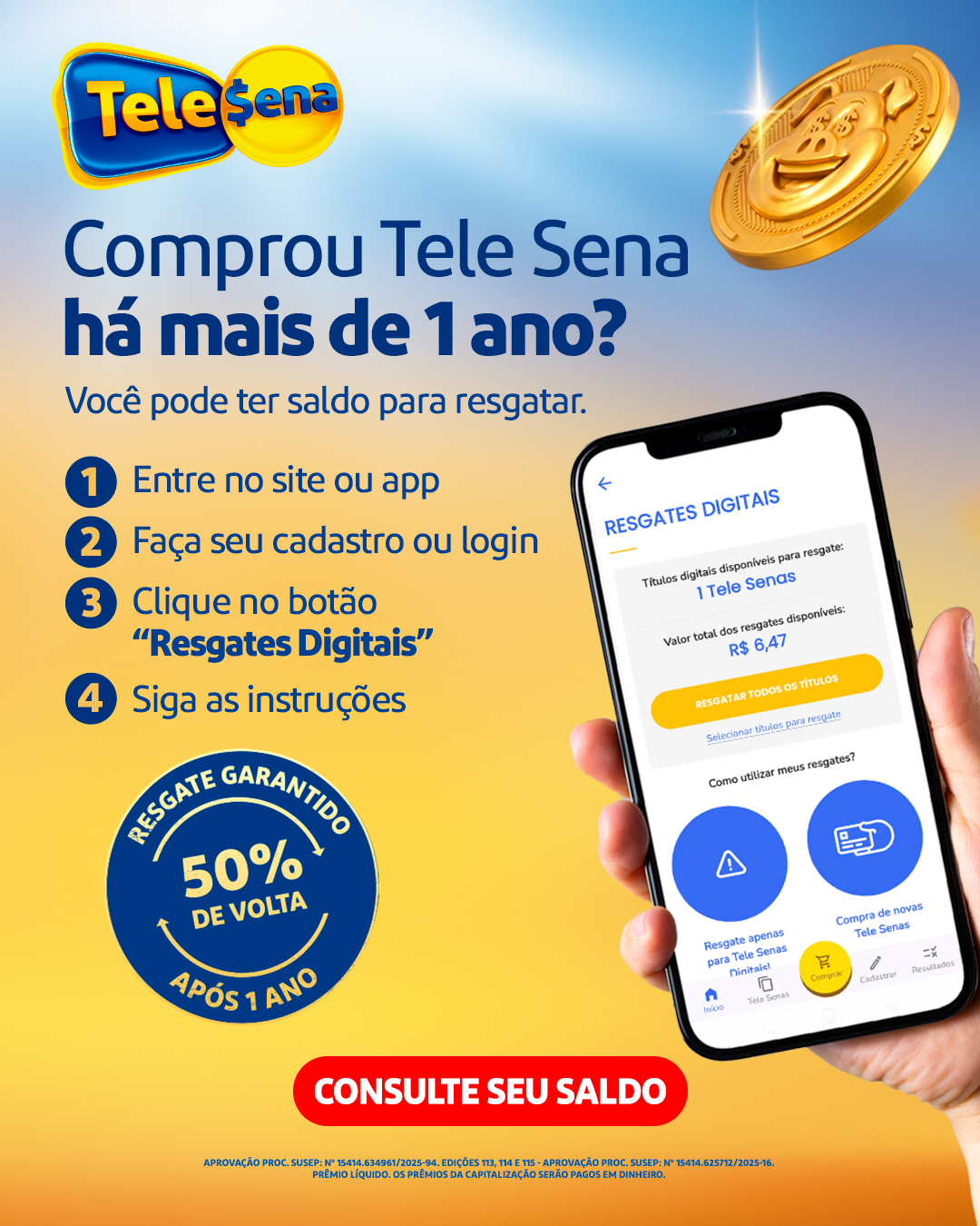 Tele Sena Facebook ad from Jul 8, 2026