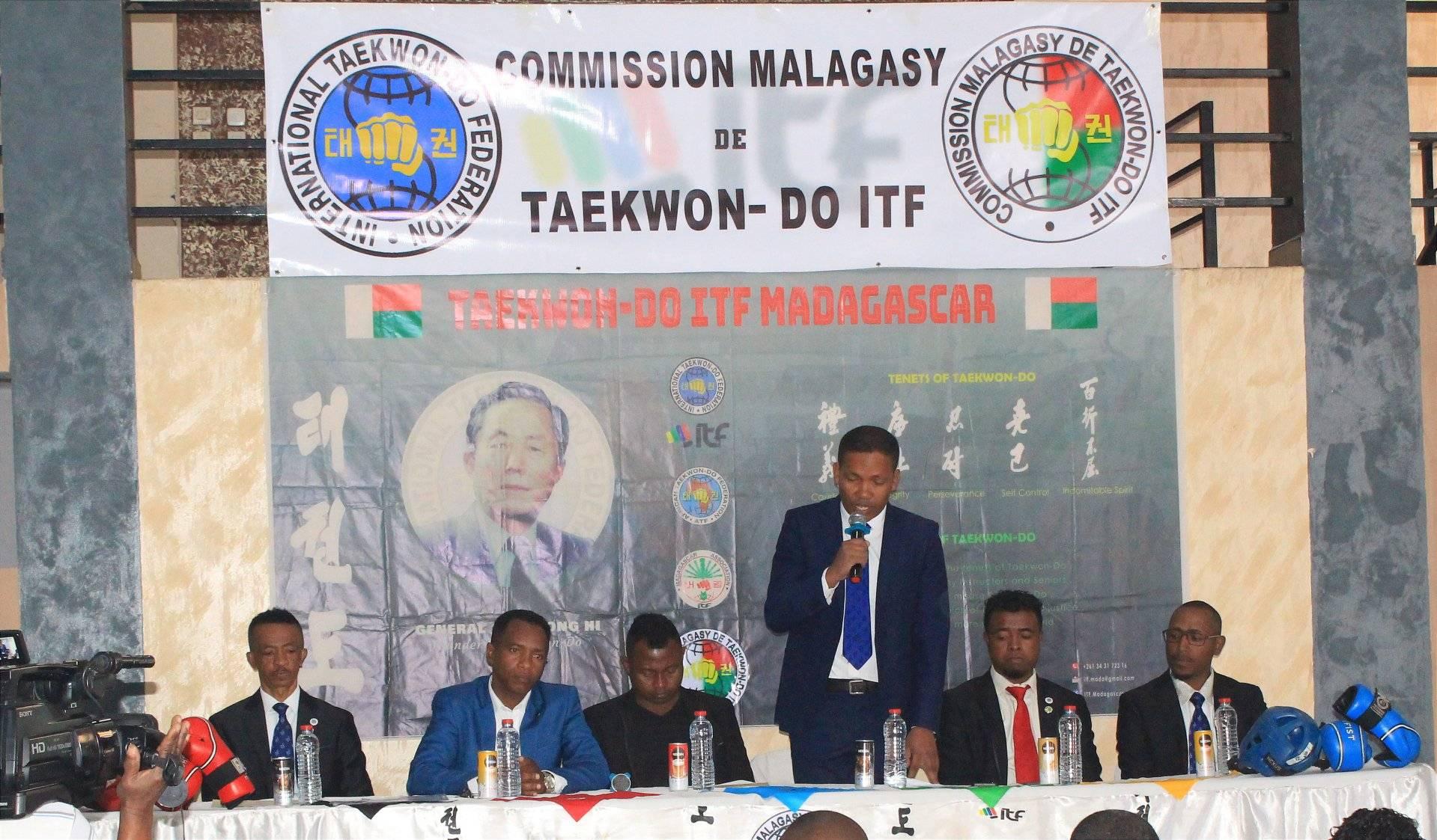 Commission Malagasy de Taekwon-Do ITF Facebook ad: Équipe sportive