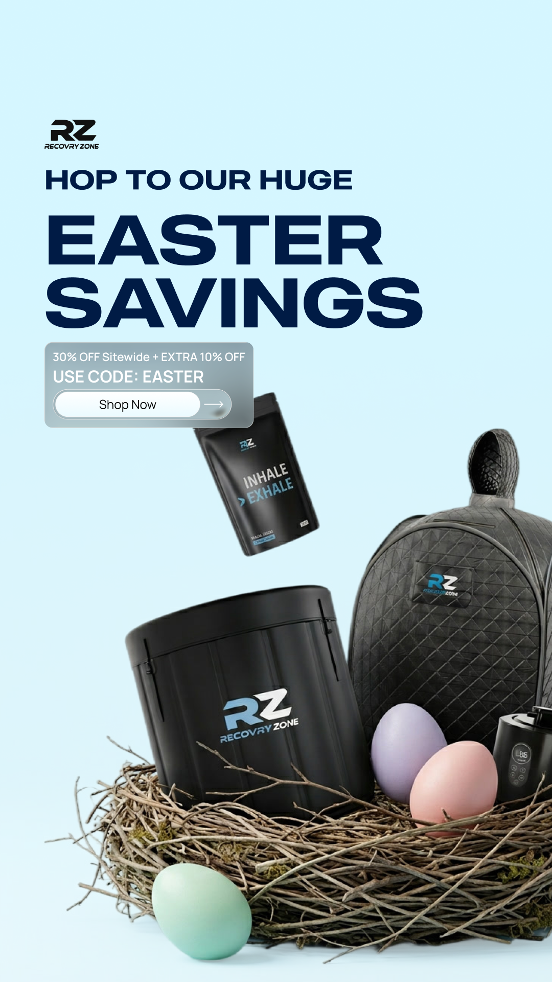 Recovry Zone Facebook ad