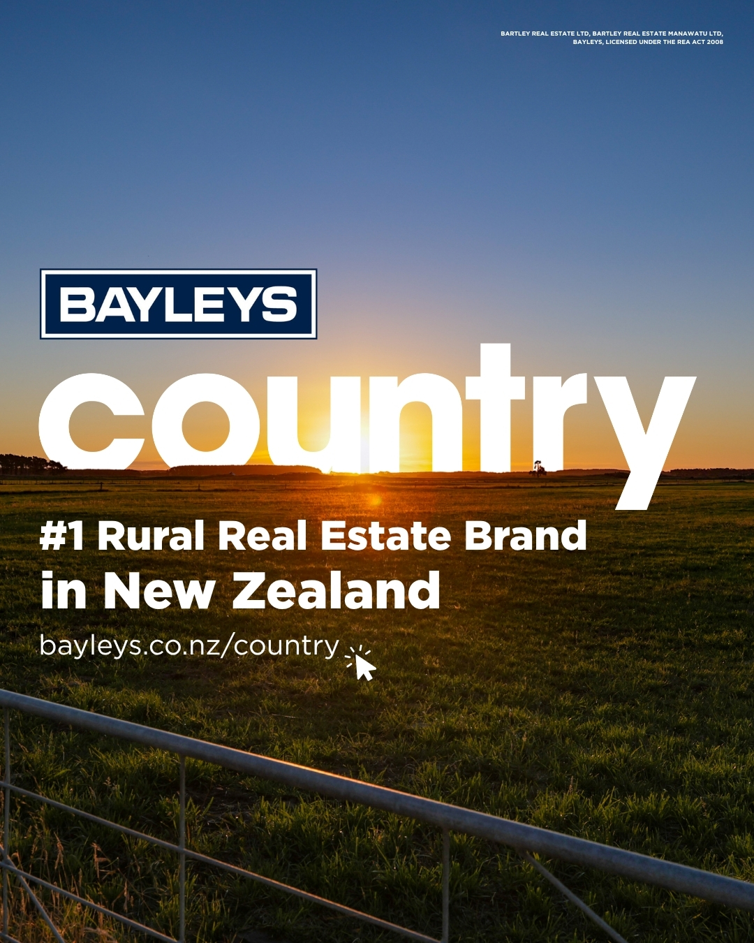 Bayleys Manawatū, Rangitikei and Horowhenua Facebook ad: Bayleys Country