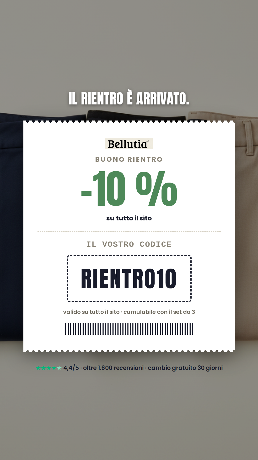 Bellutia Italia Facebook ad
