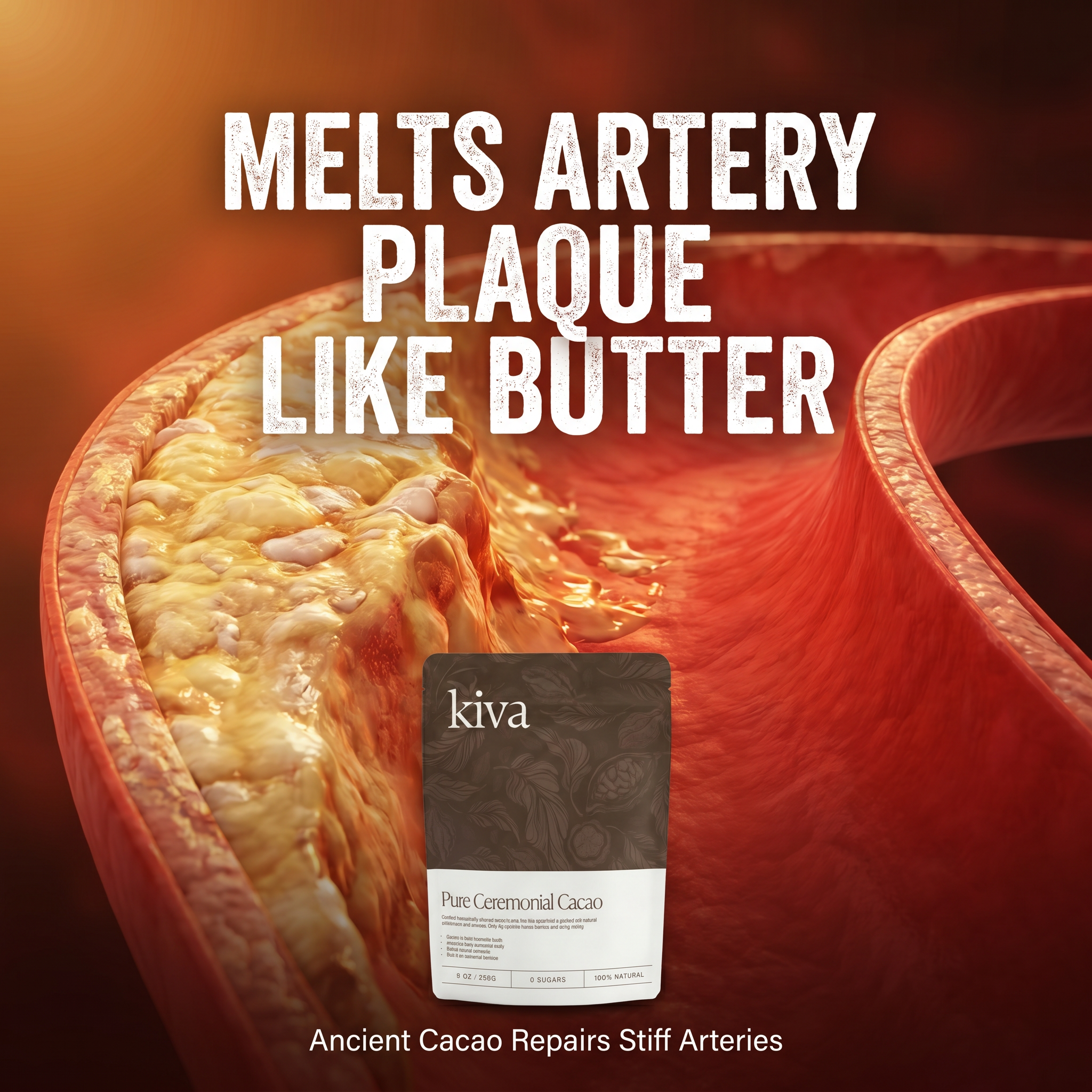Kiva Cacao Superfood Facebook ad