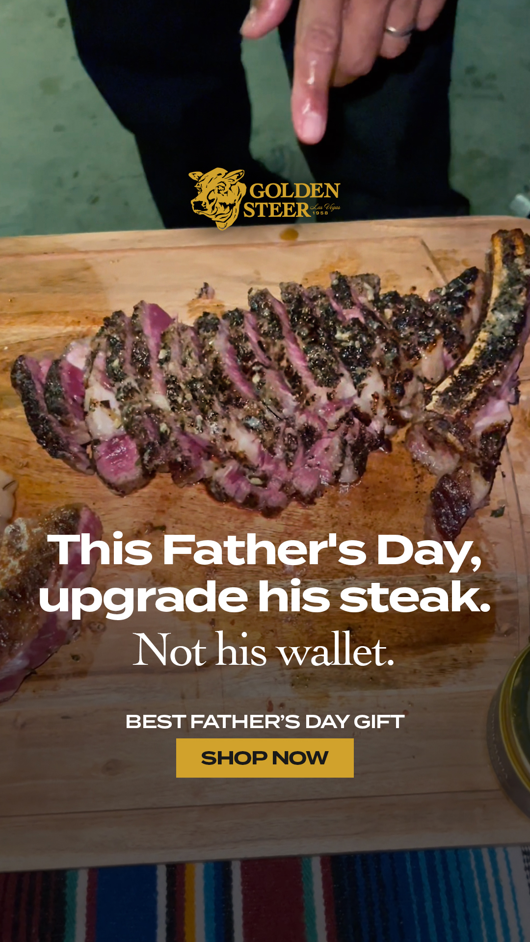Golden Steer Steak Company Facebook ad