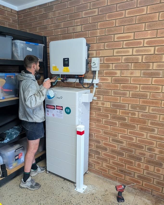 Nicholas Matthews Facebook ad: WA Battery Rebates Still Available, 14kWh from $7,990…