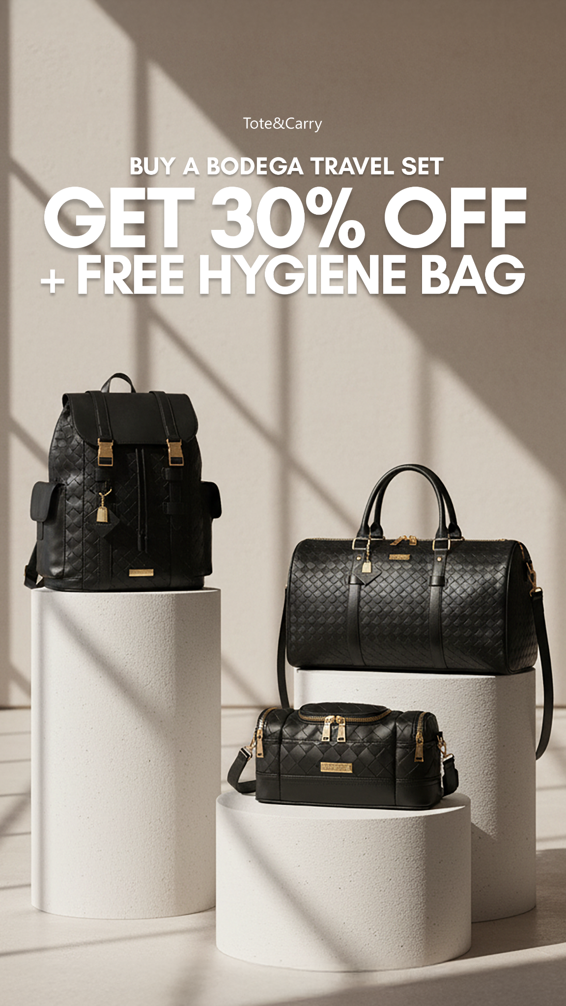 Tote&Carry Facebook ad from Nov 21, 2025