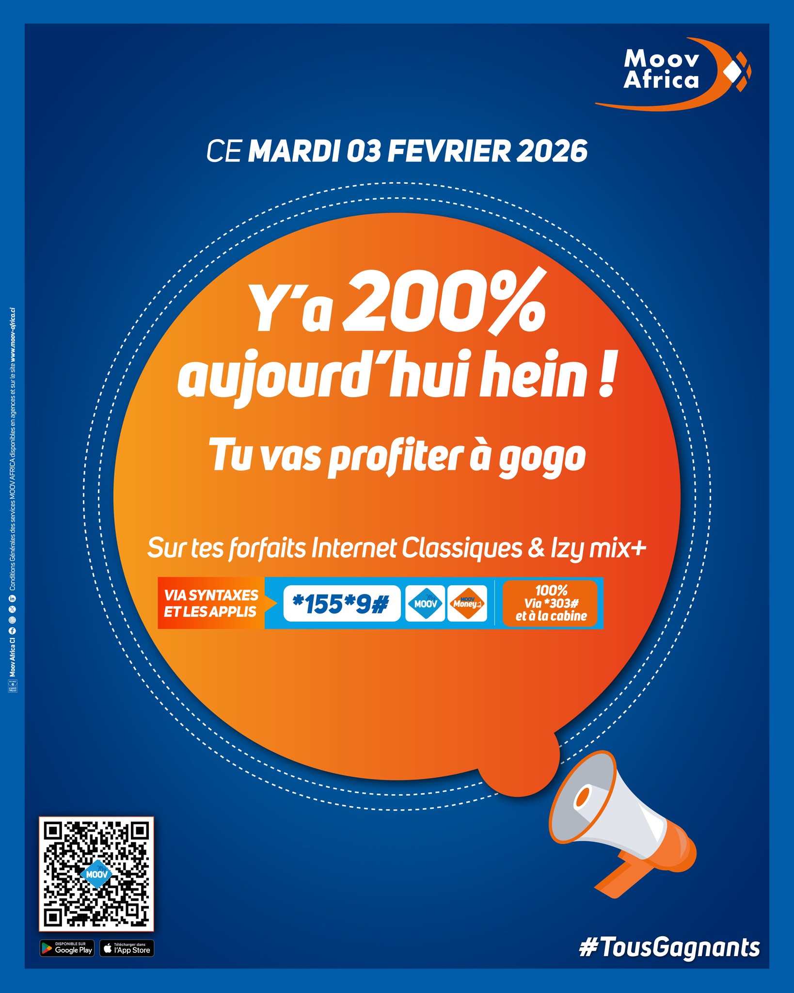 Moov Africa CI Facebook ad