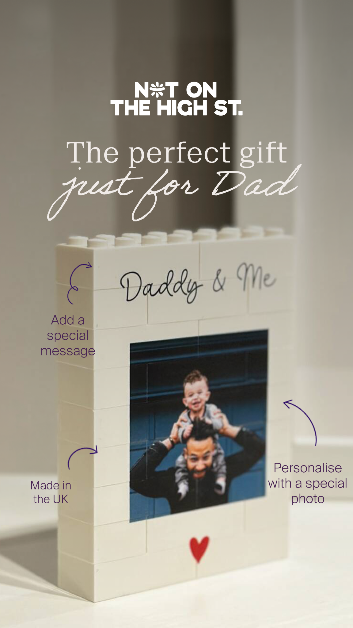 notonthehighstreet Facebook ad