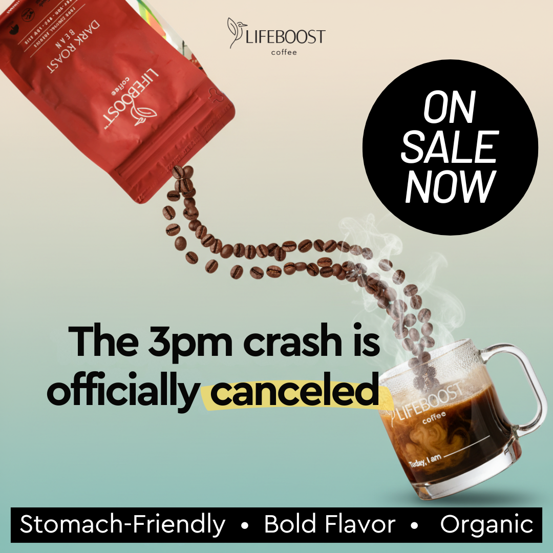 Lifeboost Coffee Facebook ad