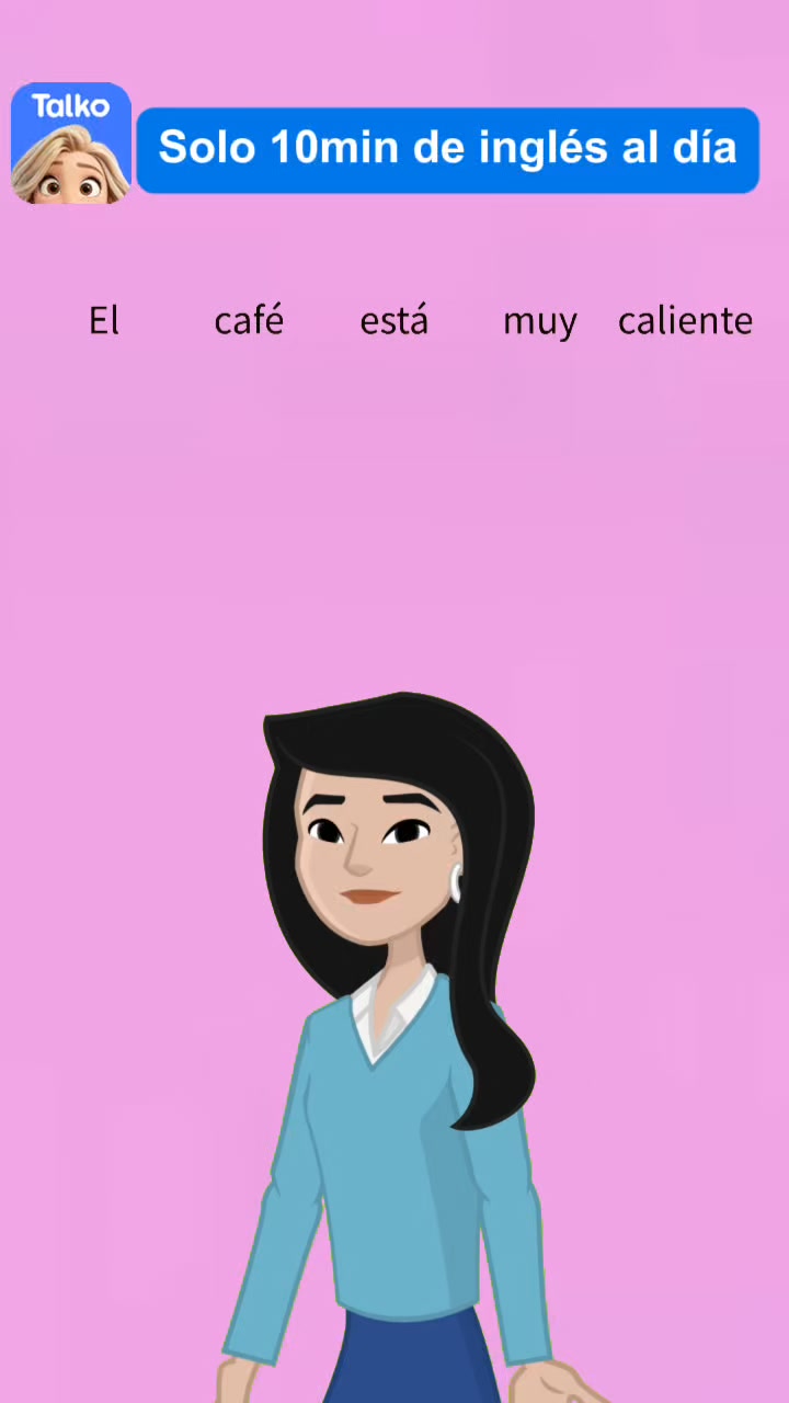 Talko Facebook ad: Speak English Without Stress