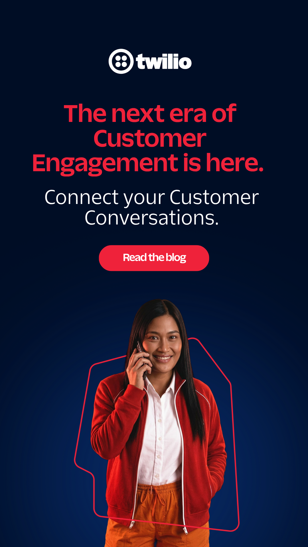 Twilio Facebook ad