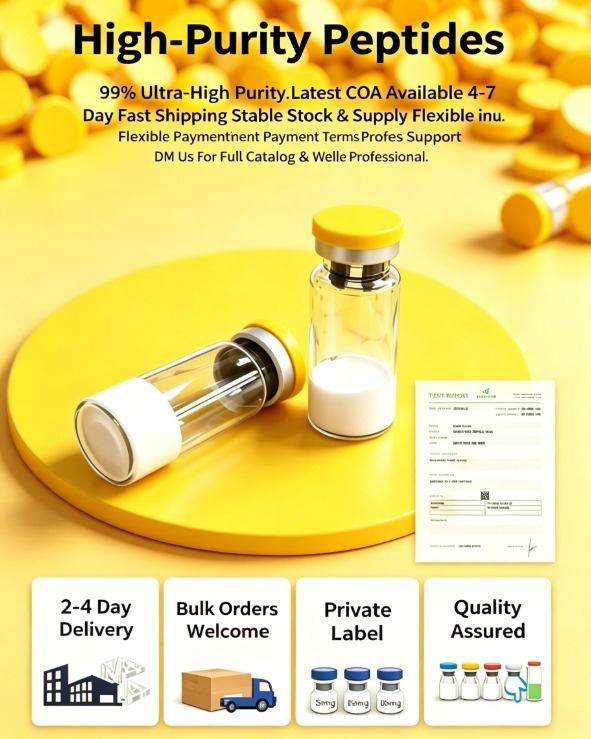 Znacko Immediato Elliott Facebook ad: Ready Stock Research Peptides | Fast Global Shipment