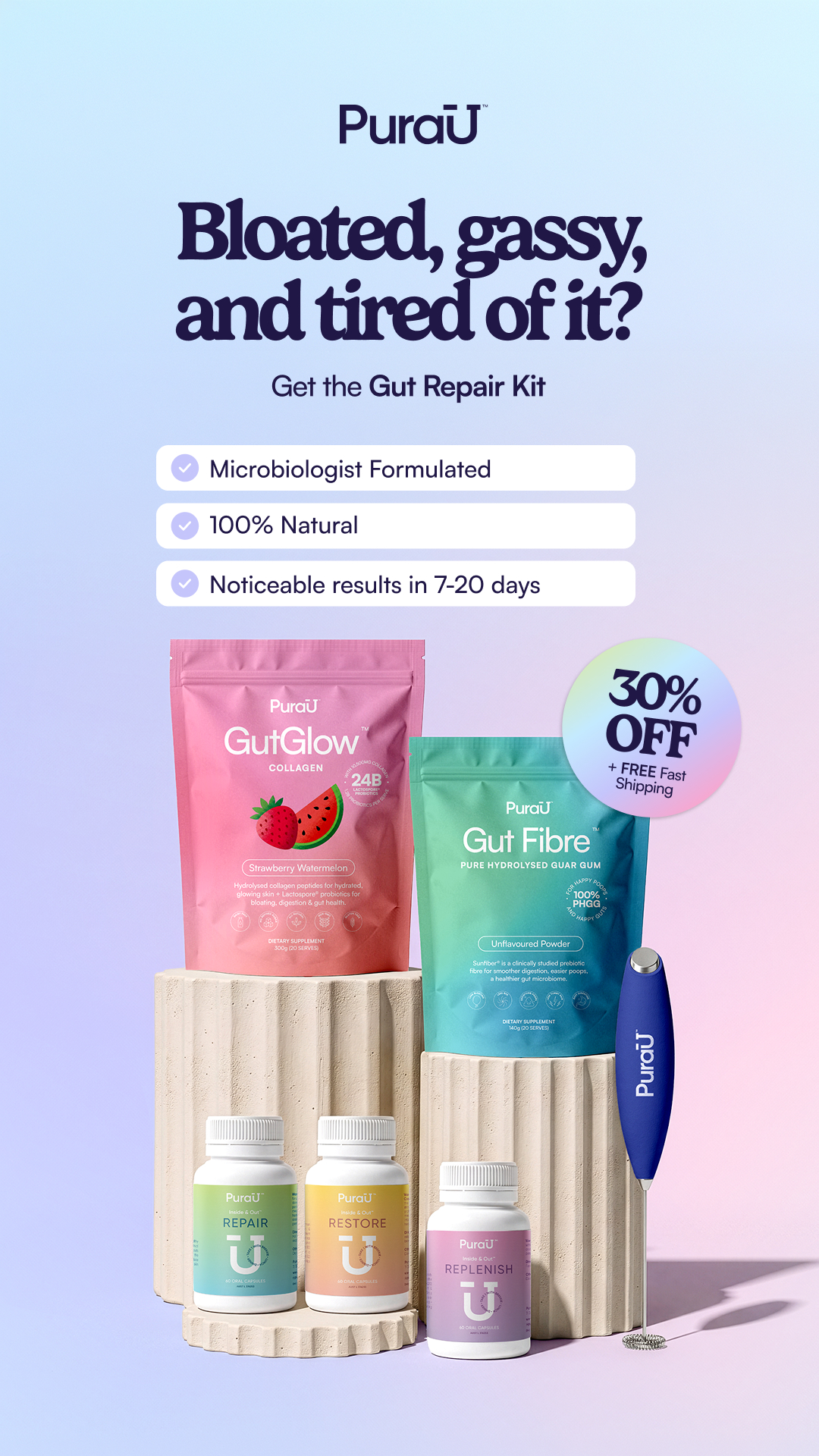 PuraU Facebook ad