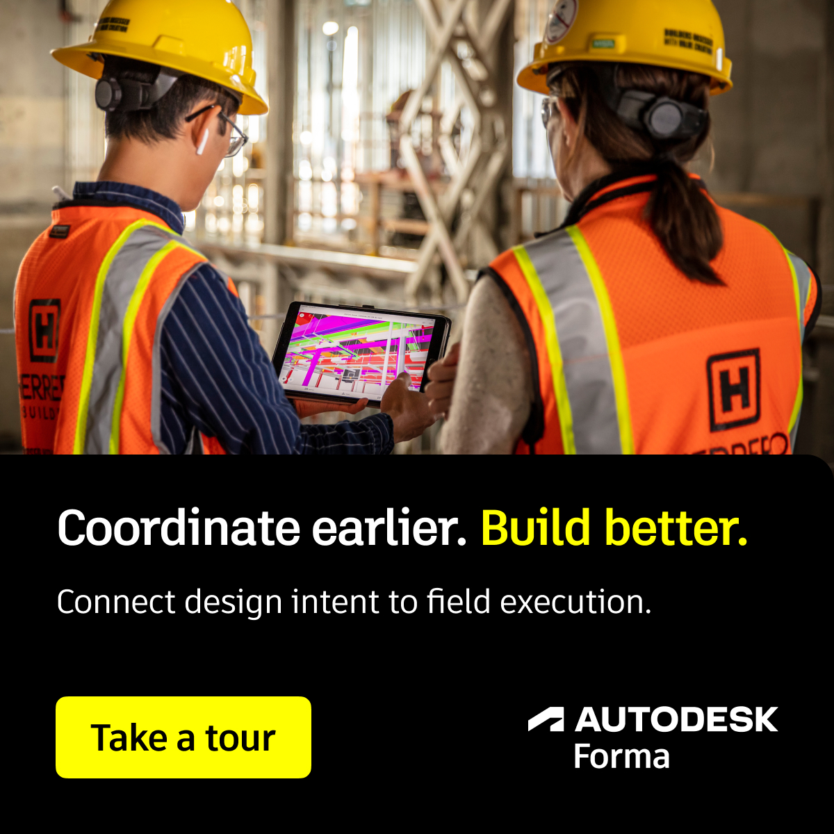 Autodesk Construction Facebook ad