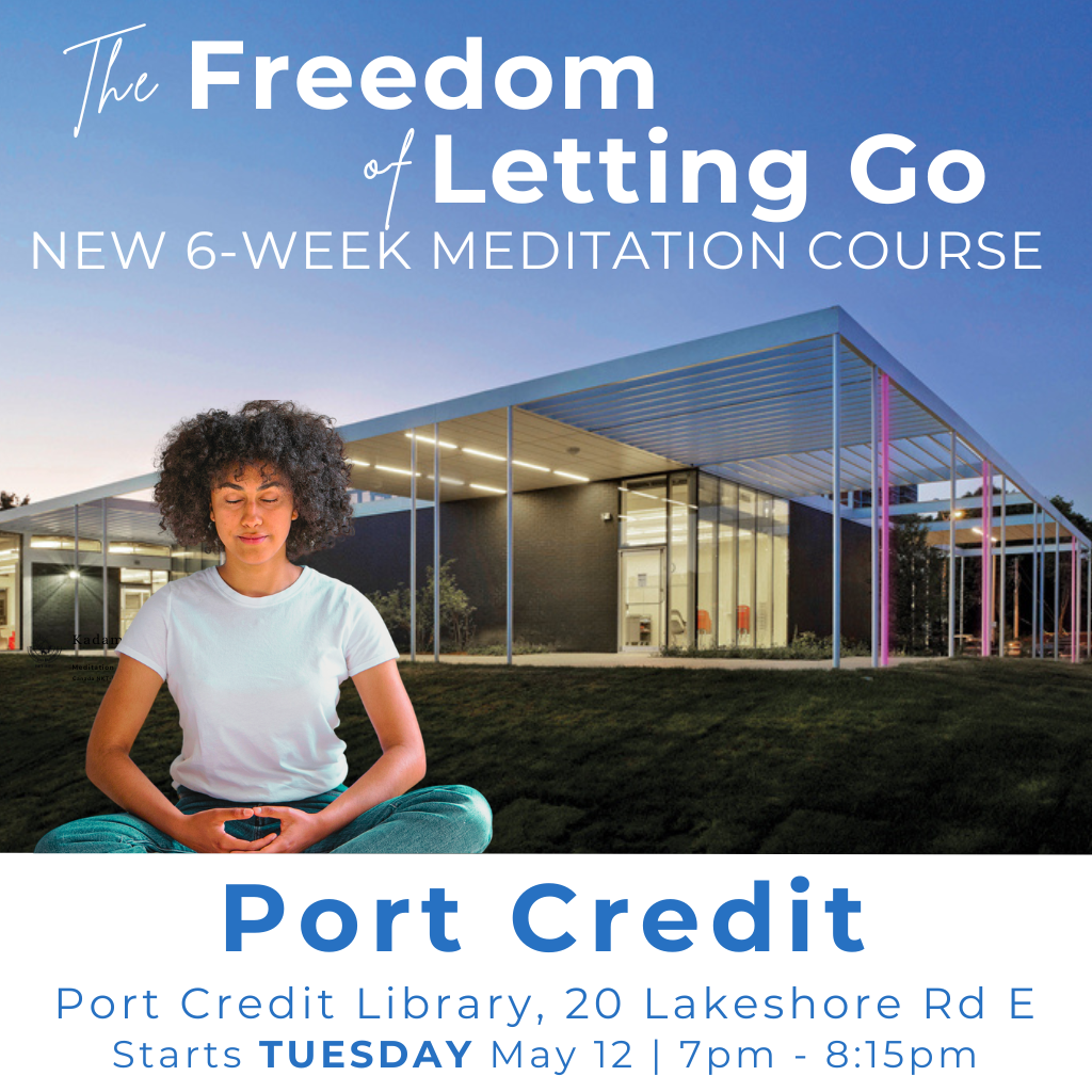 Kadampa Meditation Centre Canada Facebook ad: ~The Freedom of Letting Go ~