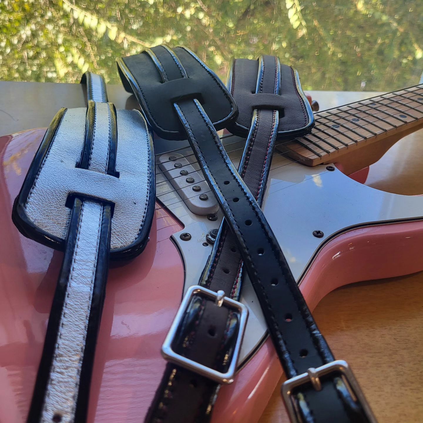Jodi head Facebook ad: pad strap # guitarstrapstyle then just a strap…