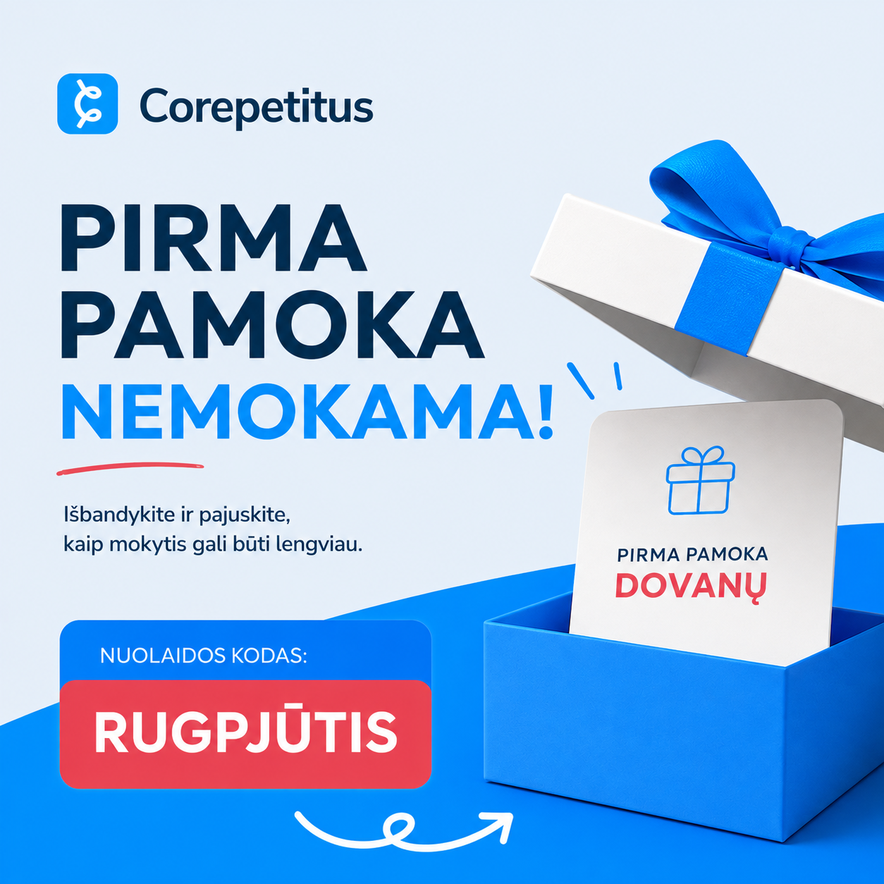 Corepetitus Facebook ad