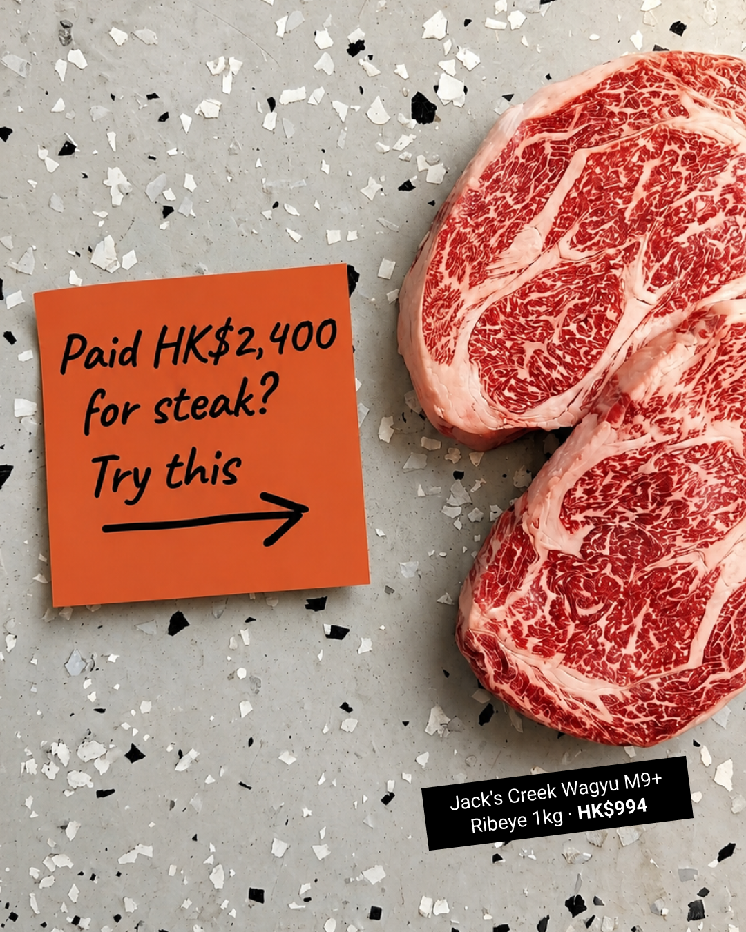 Steak King Foods Facebook ad