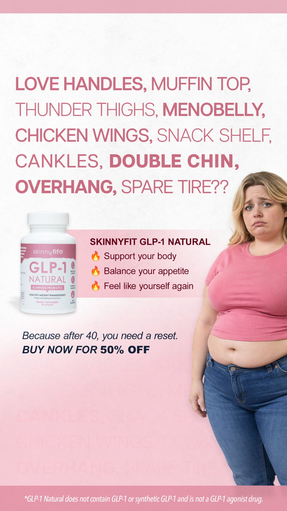 SkinnyFit Facebook ad