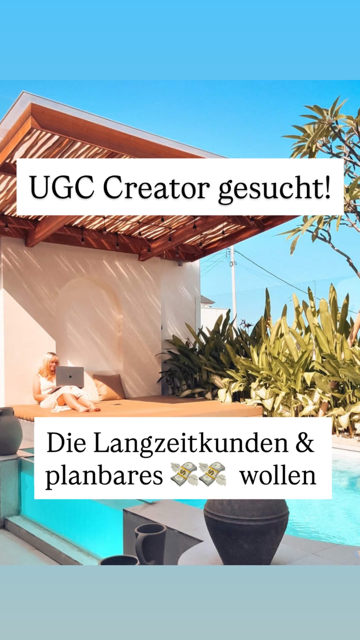 UGC Society Facebook ad: Kommentiere UGC und ich zeige dir, wie du…