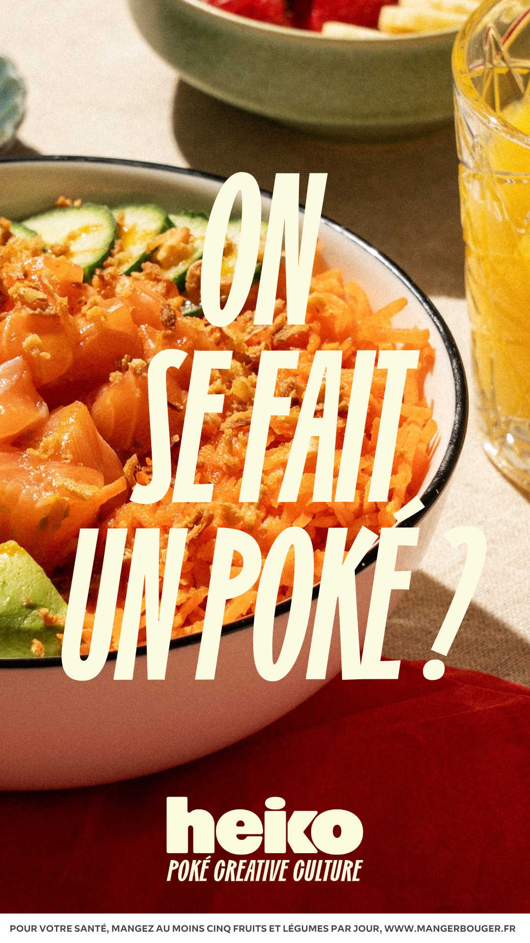 Heiko Poké Bowl Facebook ad