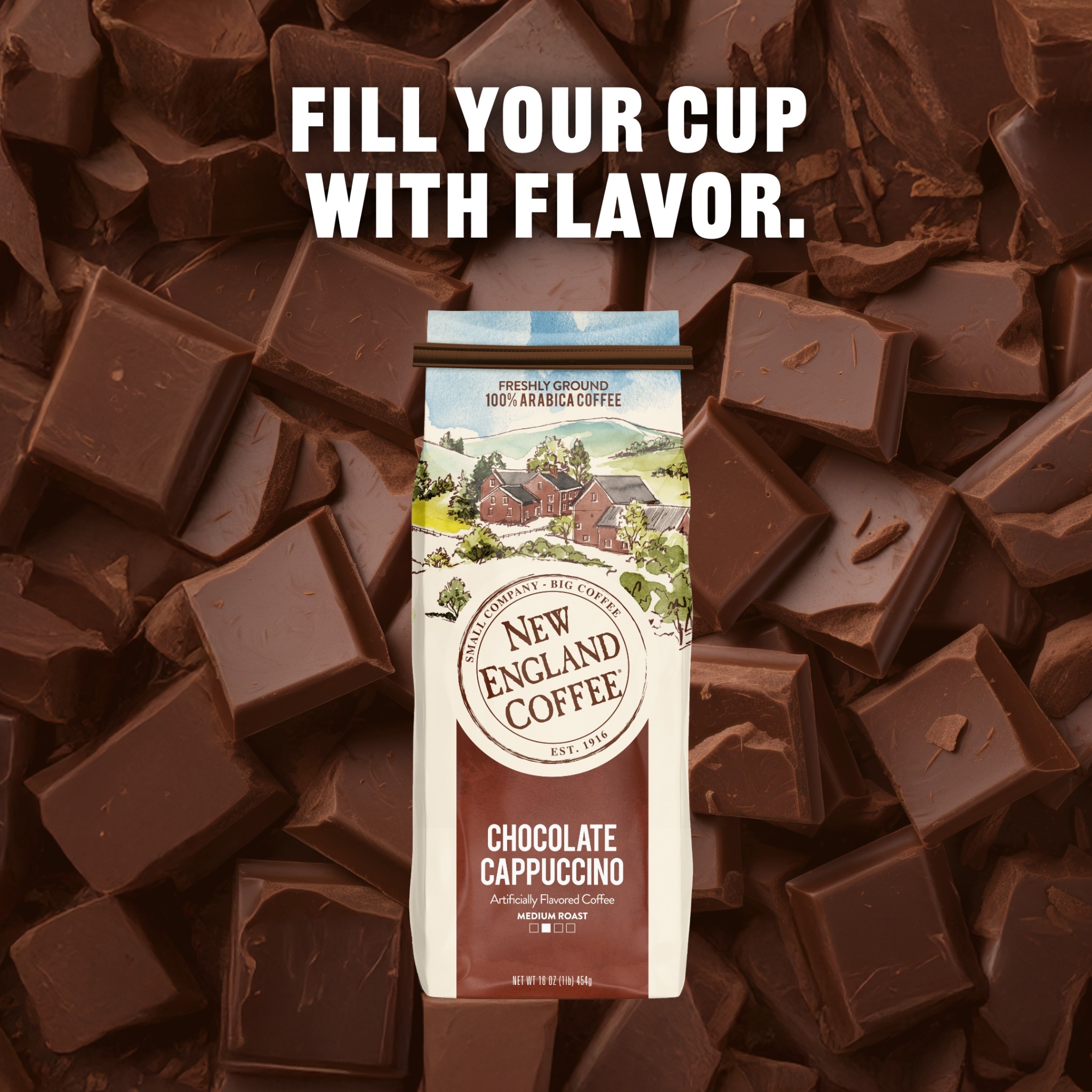 New England Coffee Facebook ad