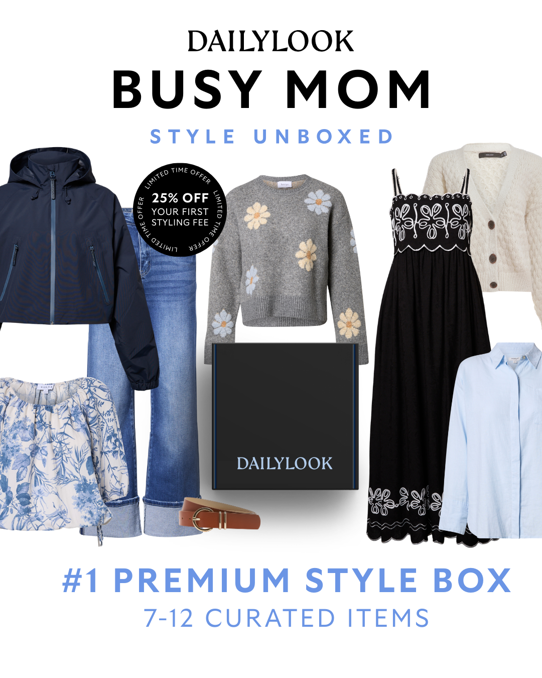 DAILYLOOK Facebook ad: Take The Quiz: Get A Personalized Box!
