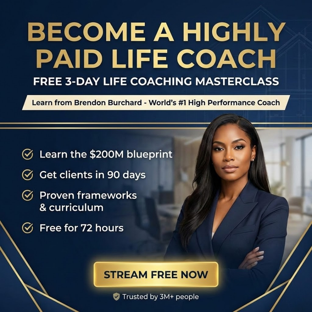 Brendon Burchard - Live. Love. Matter. Facebook ad