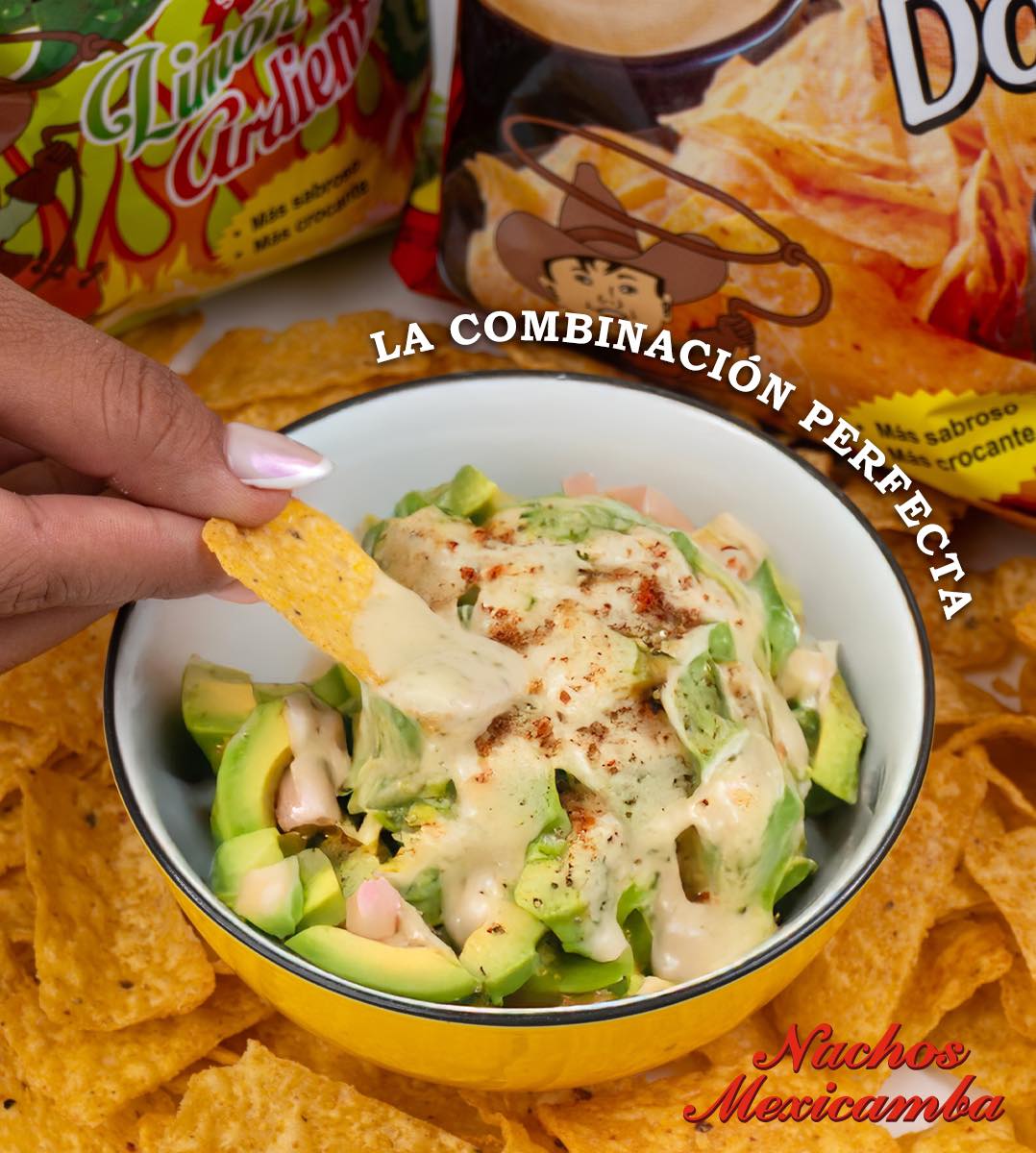 Nachos Mexicamba Facebook ad: ¡Los verdaderos amantes de los nachos están aquí!