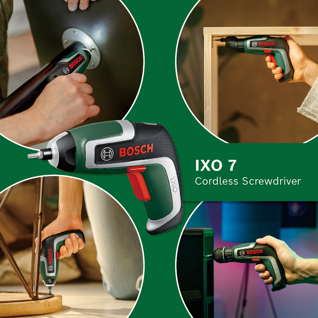 Bosch DIY Power Tools Australia and New Zealand Facebook ad: Bosch IXO 7