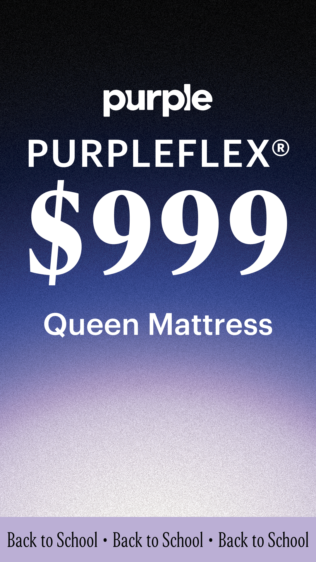 Purple Facebook ad
