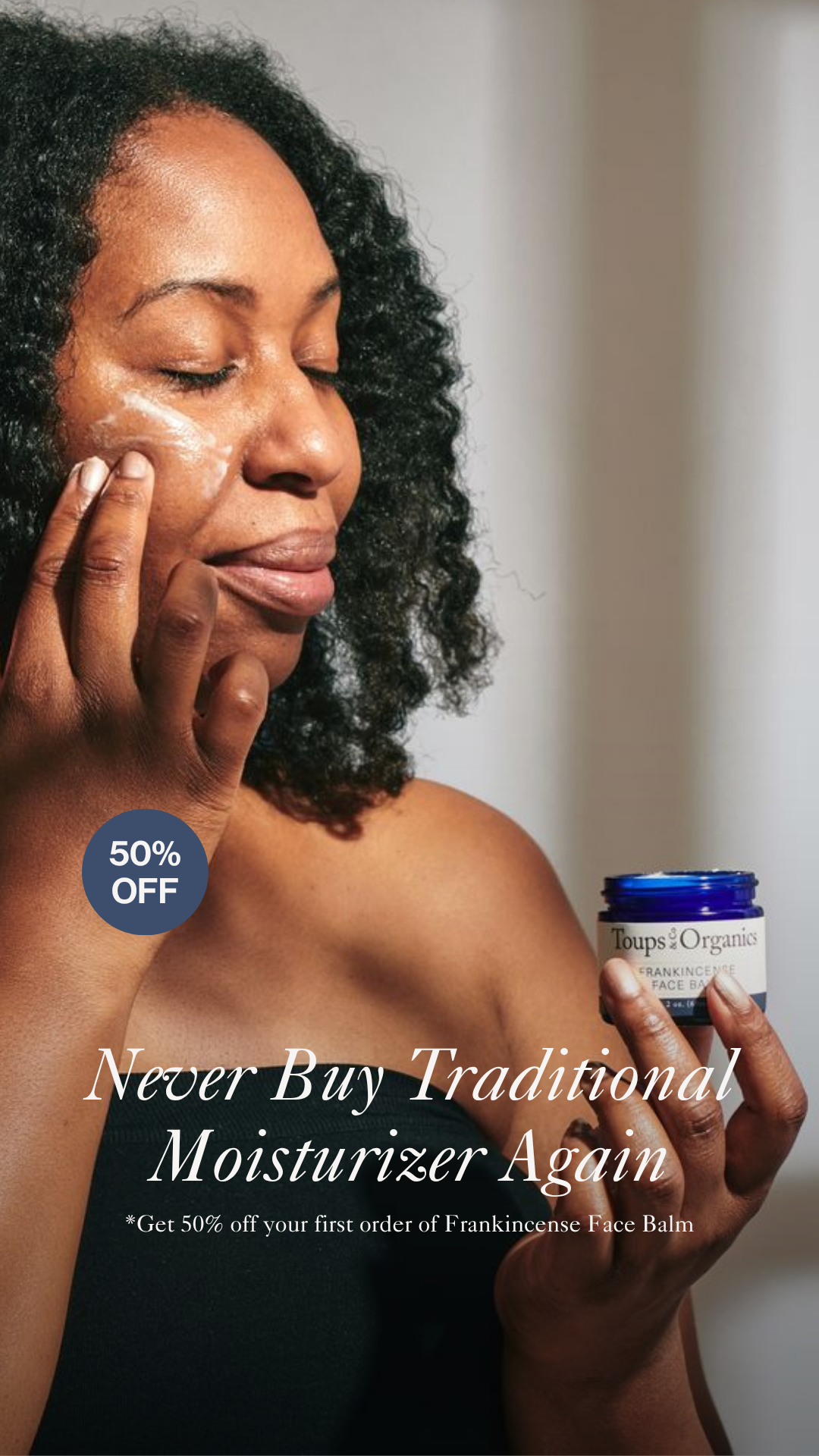 Toups and Co Organics Facebook ad