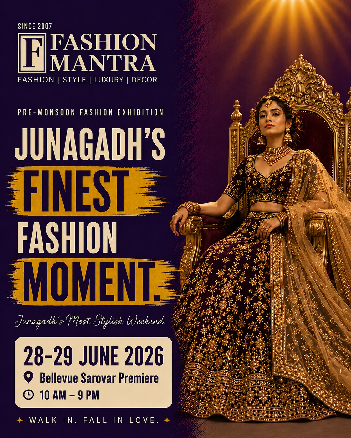 Fashion Mantra Exhibitions Facebook ad: Events