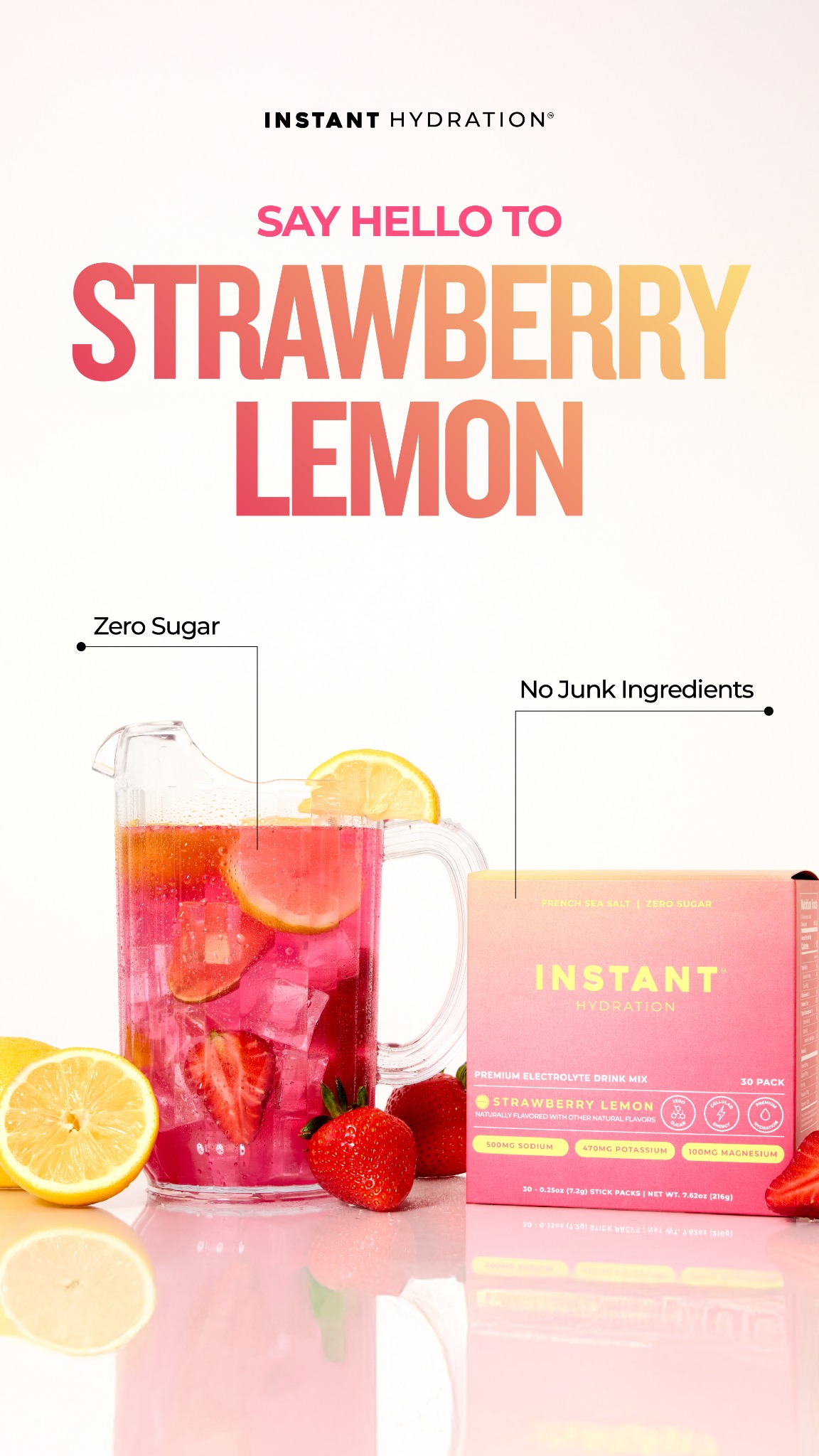 Instant Hydration Facebook ad