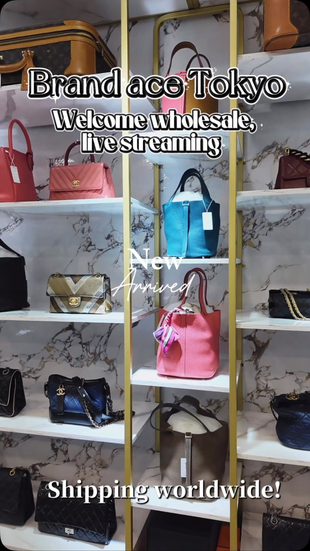 ace.tokyo123 Facebook ad: Welcome to our Tokyo-based Vintage luxury boutique