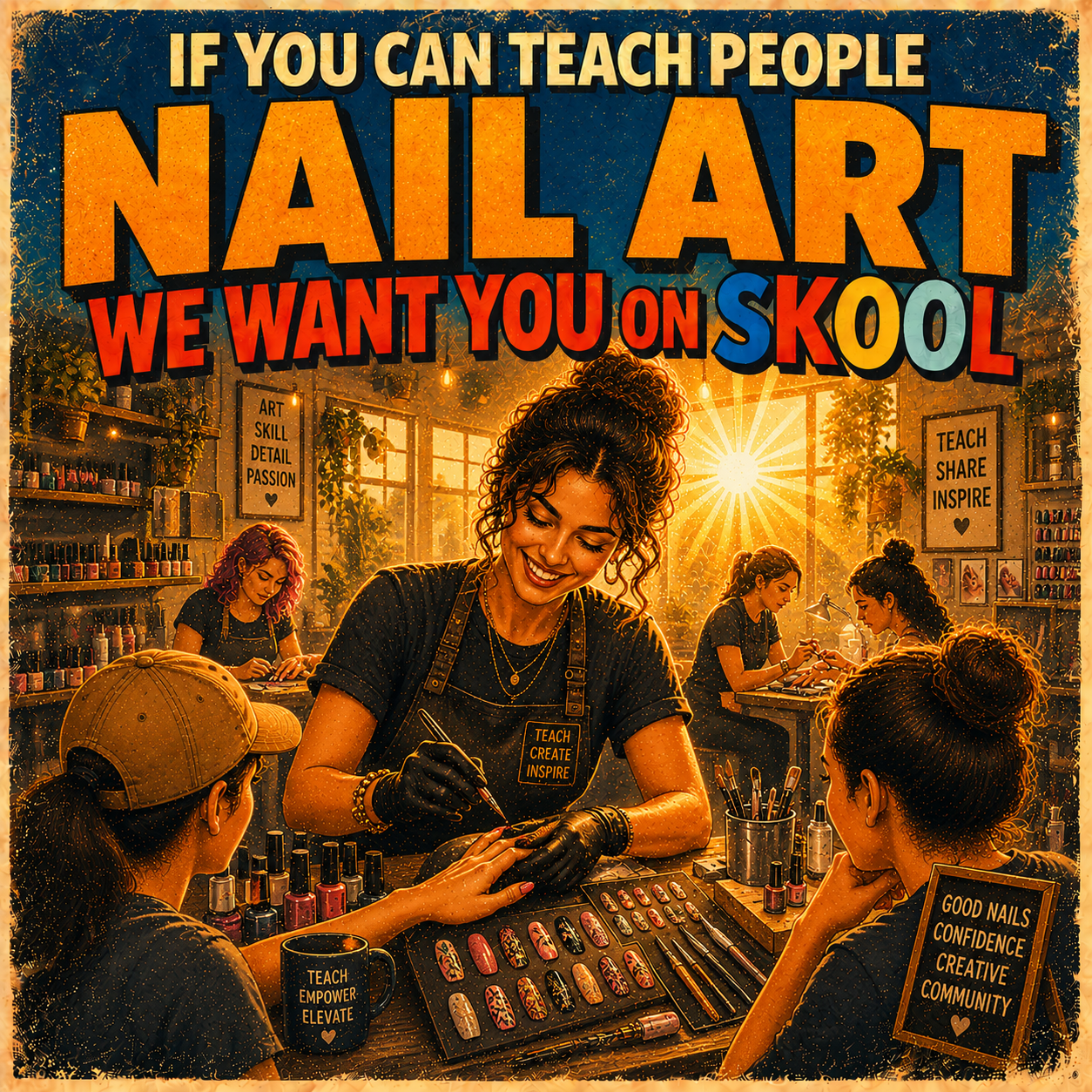 Skool Facebook ad