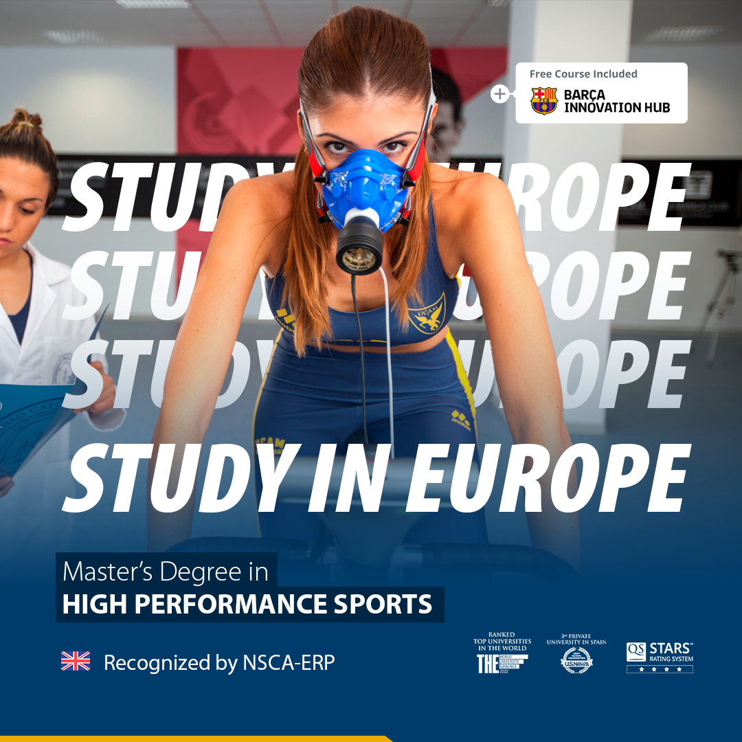 UCAM Spanish Sports University Facebook ad from Jul 6, 2026