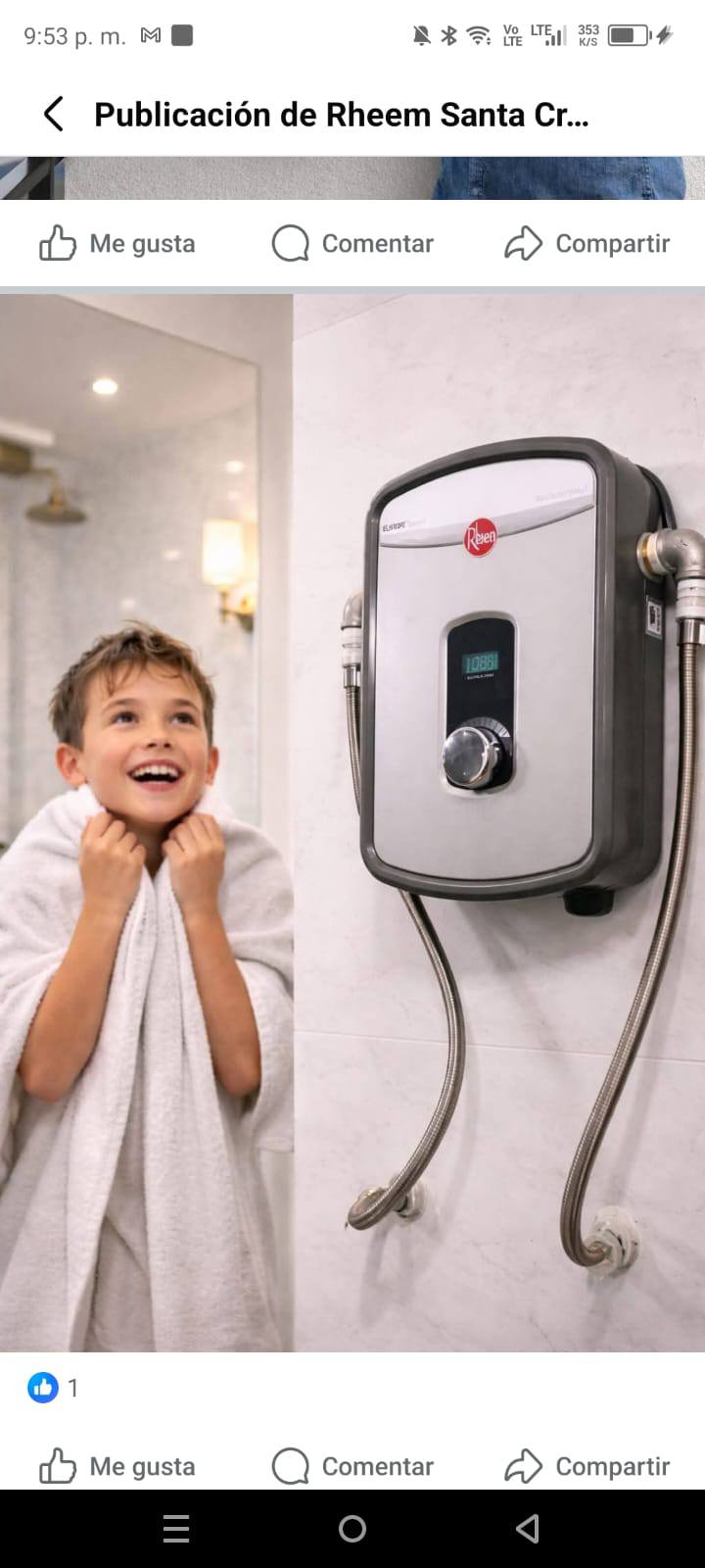 Medinaservi SANTA CRUZ Bolivia Facebook ad: Ventas de Calefones y termotanques eléctricos y a…