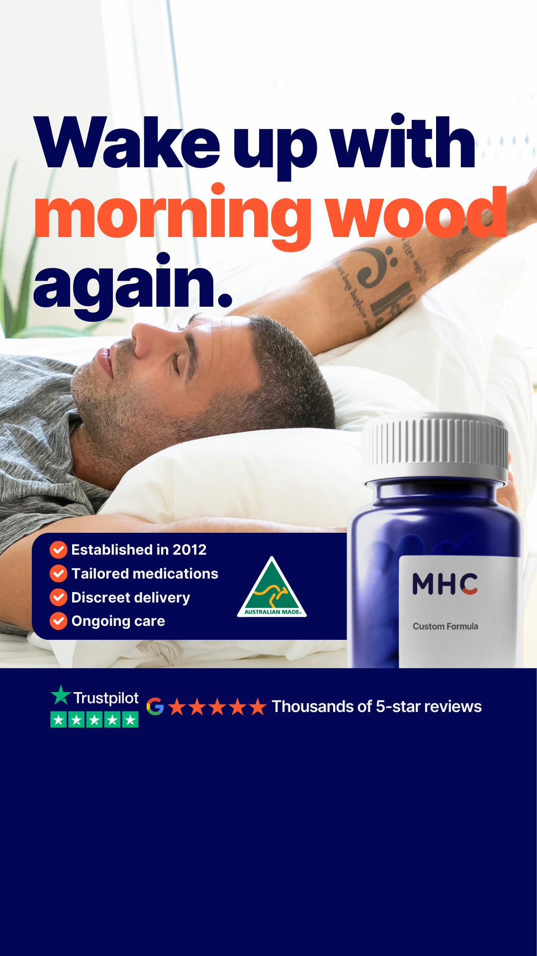 Men's Health Clinic Facebook ad