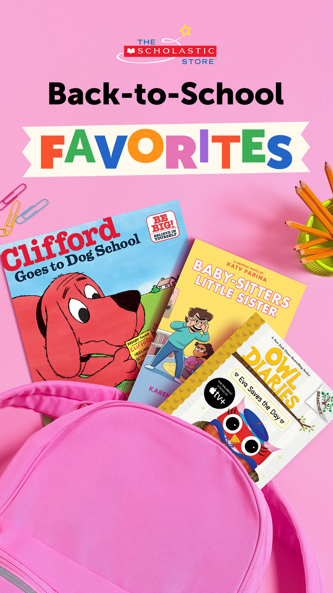 Scholastic Facebook ad