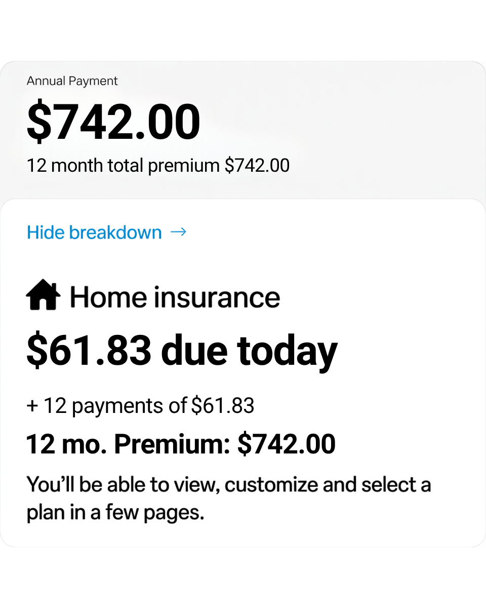 Christian Hall Facebook ad: Homeowners who switch can save up to $950 on average