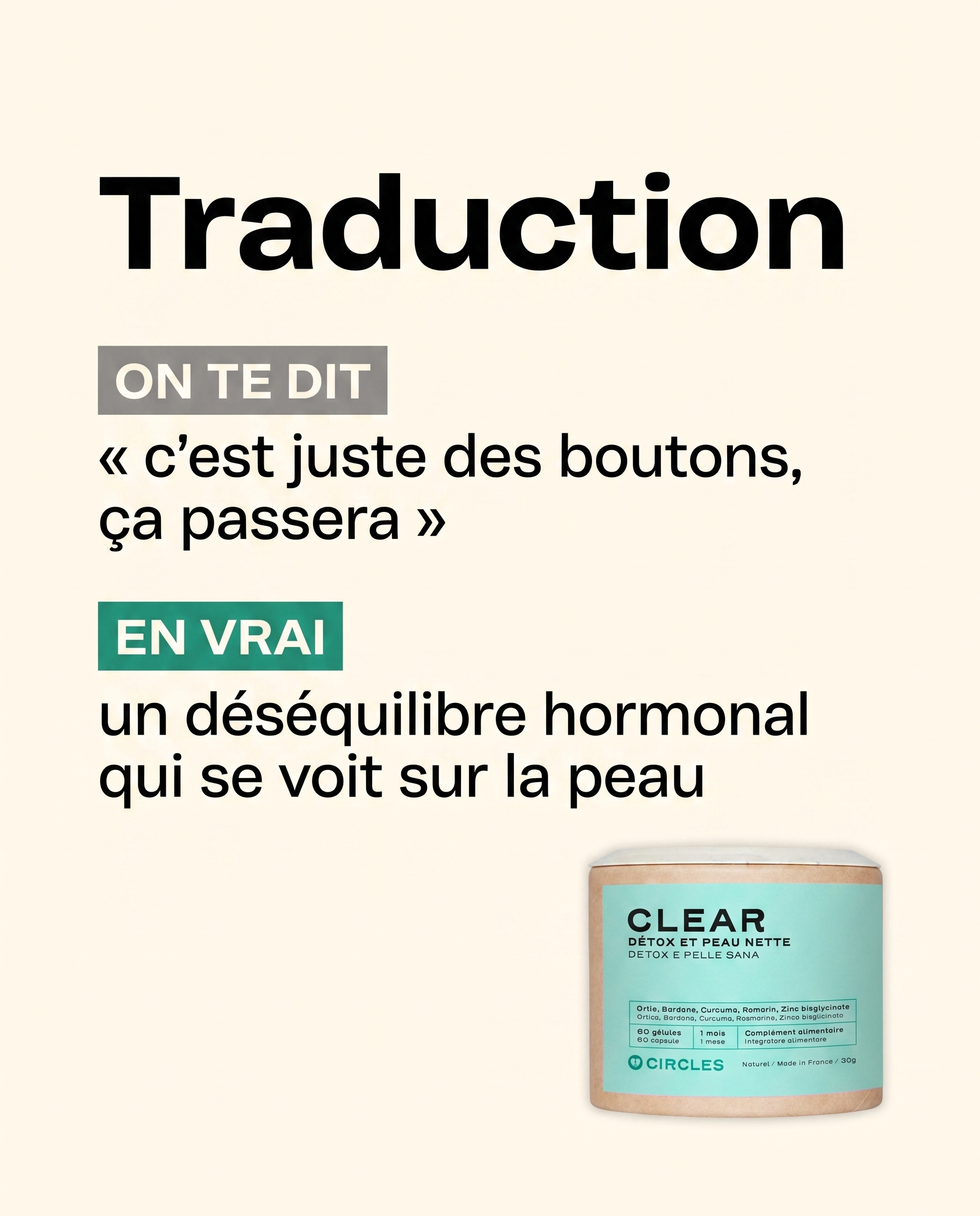 Circles Facebook ad