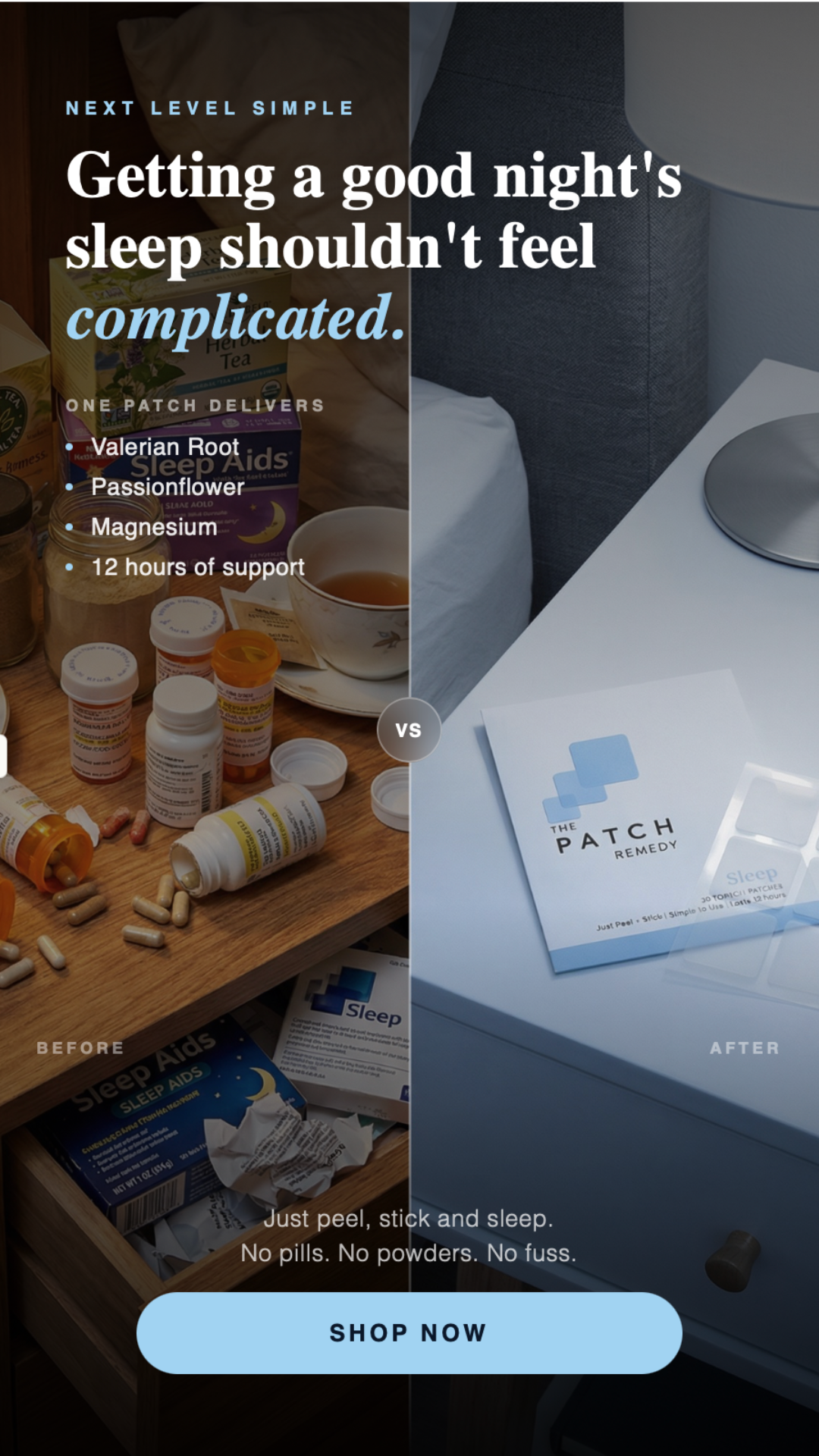 The Patch Remedy Facebook ad
