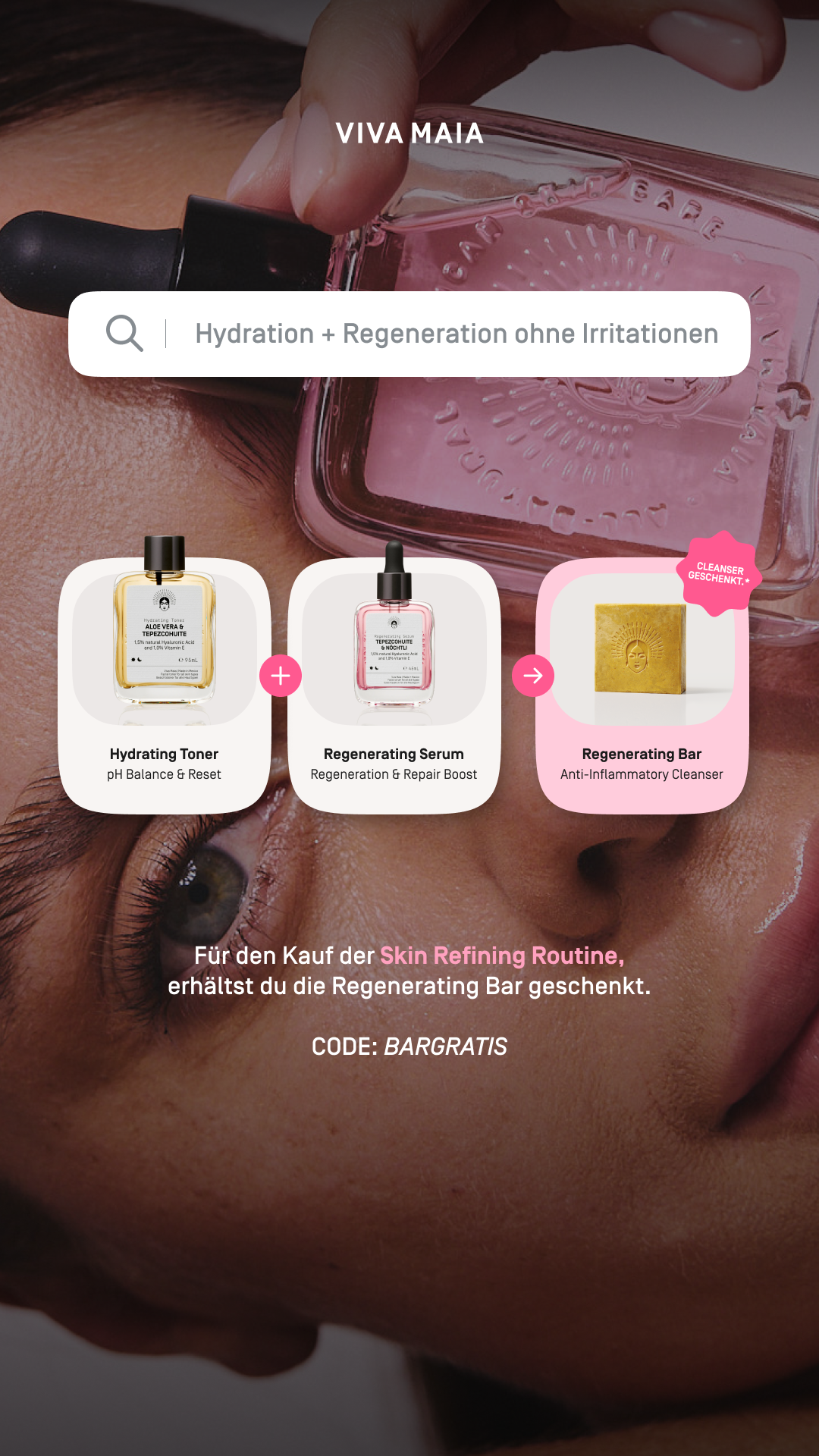 Viva Maia Beauty Facebook ad
